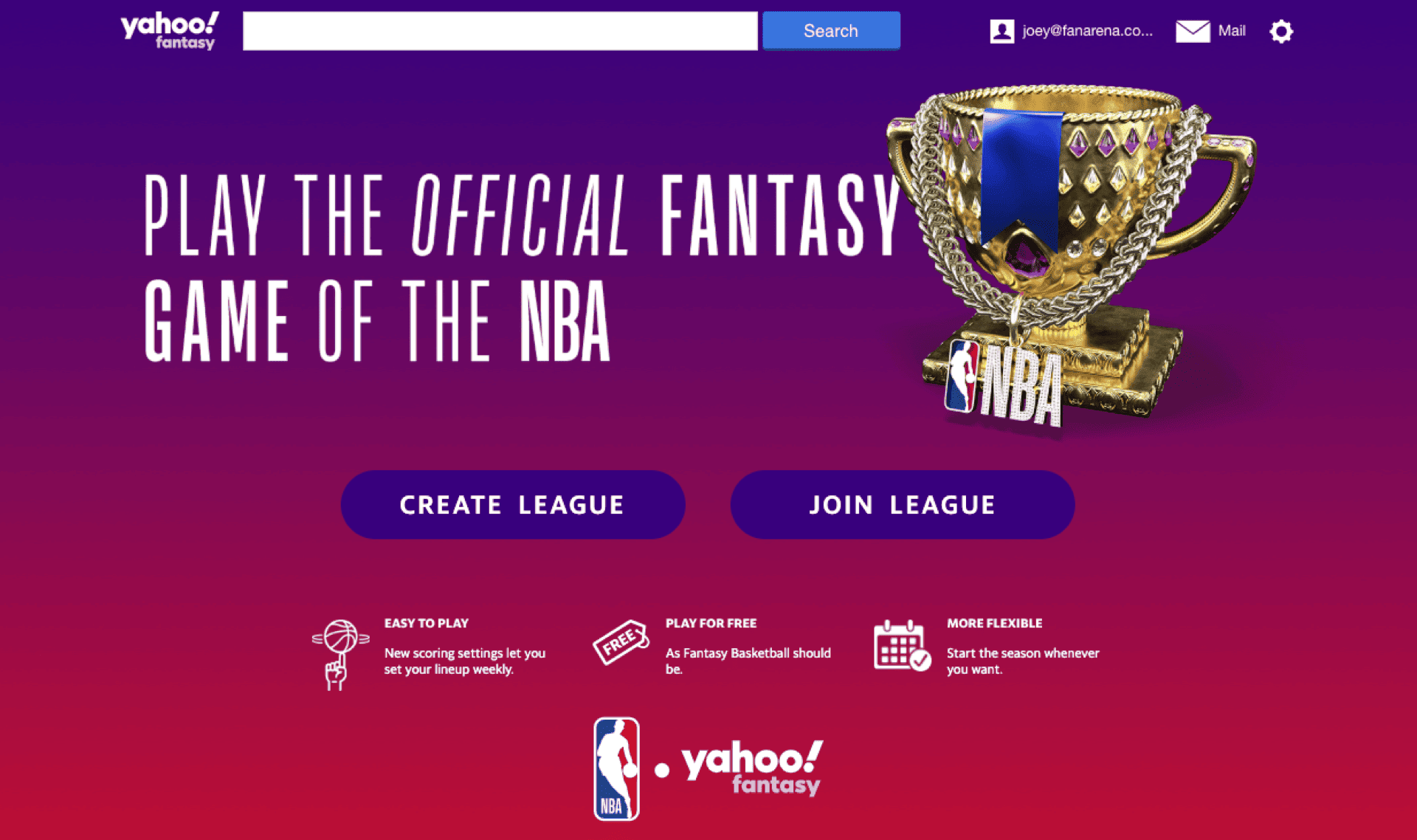 How does the NBA make use of fantasy basketball games?