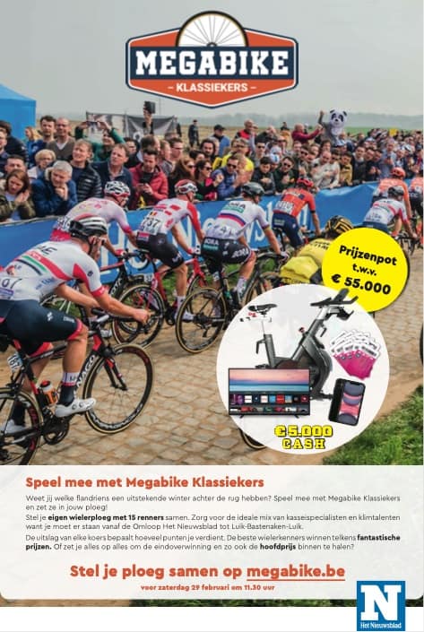 Megabike Klassiekers 2020 print ad